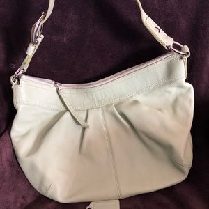 COACH soft leather handbag